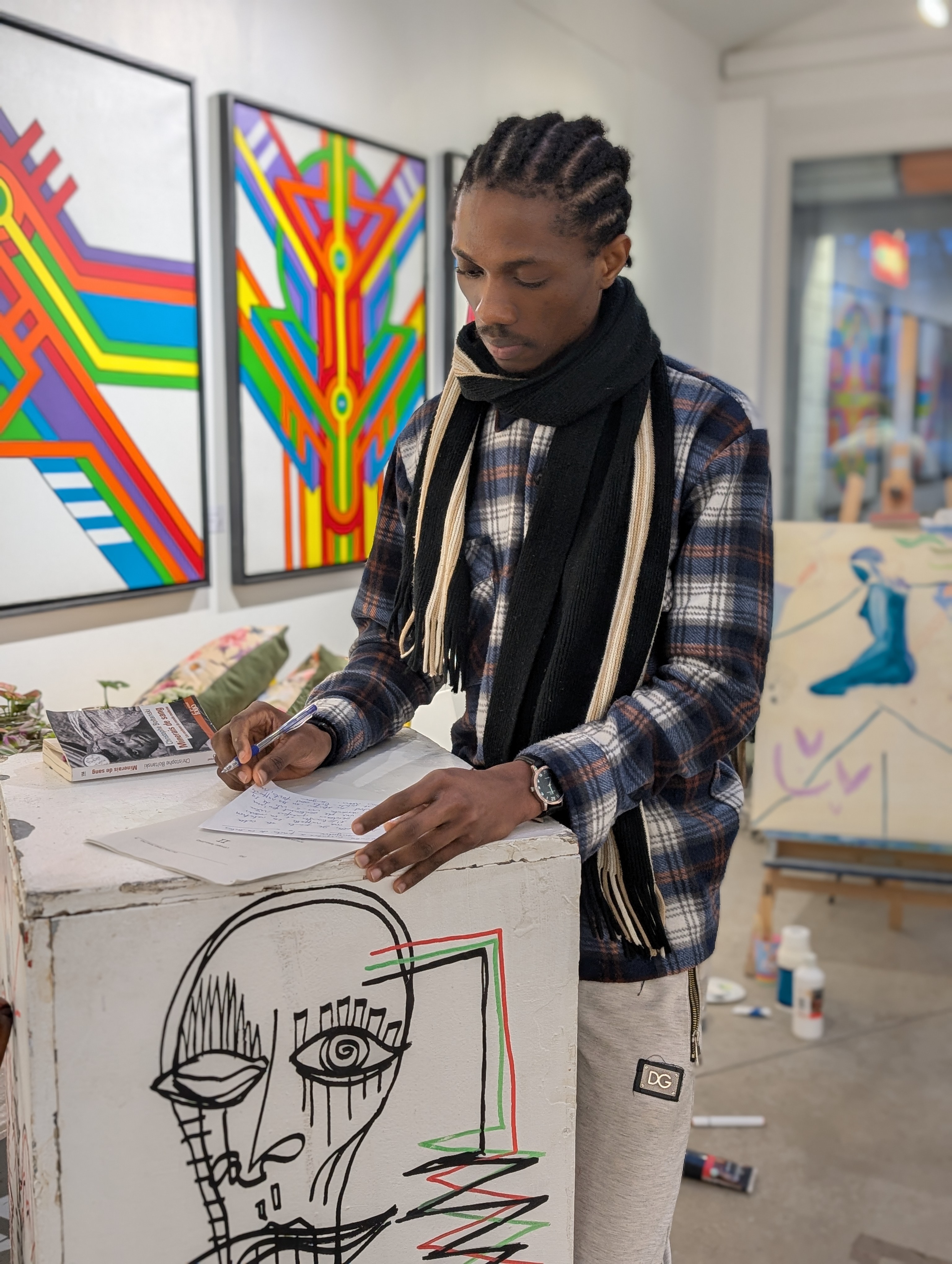 Contact illustration